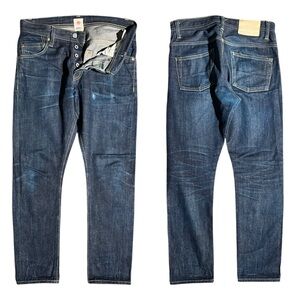 Somet Japanese Selvedge Denim Jeans Blue